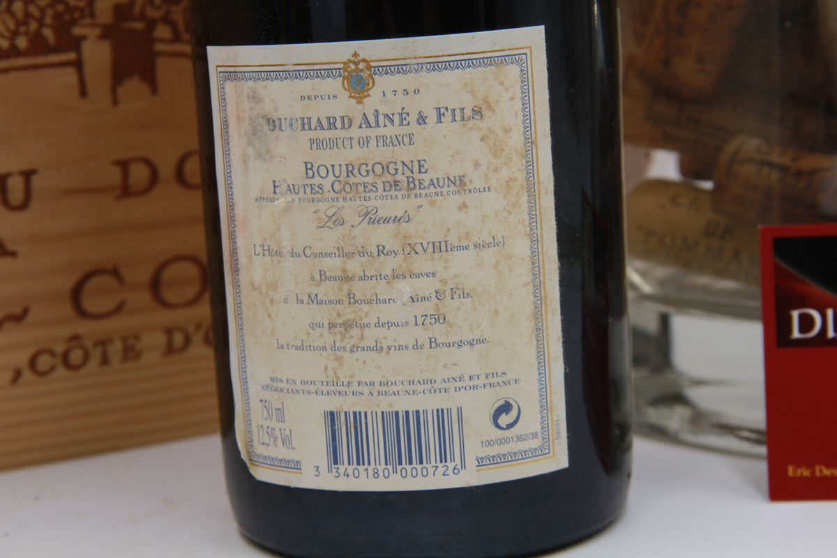 Bourgogne Hautes-Côtes de Beaune "Les Prieurés"  – Bouchard Aîné & Fils. 1999