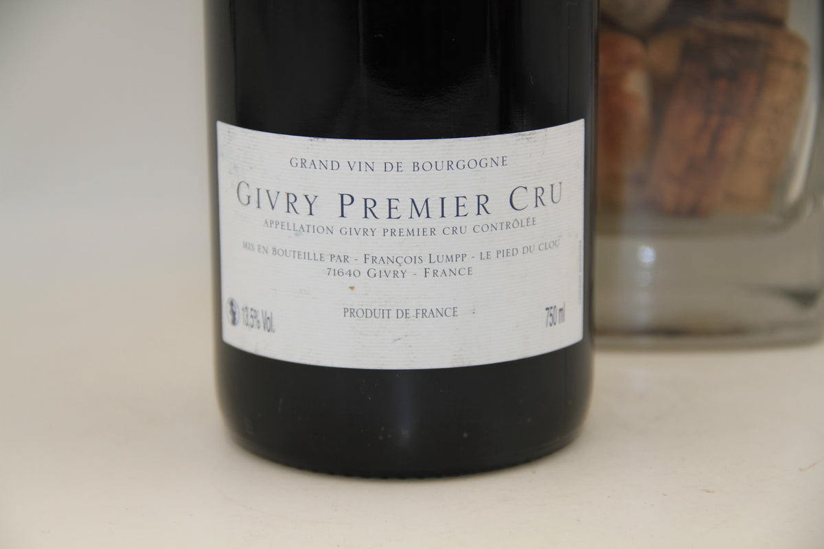 -Givry  1er Cru "A Vigne Rouge " **2009** Domaine Francois Lumpp - Eric-Dixvins