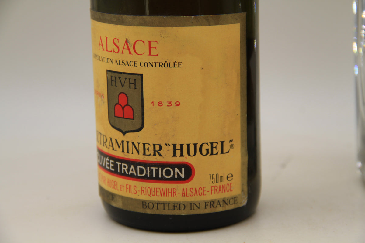 Gewurztraminer "Hugel" Cuvée Tradition. ** 1979 **  Hugel et fils - Eric-Dixvins