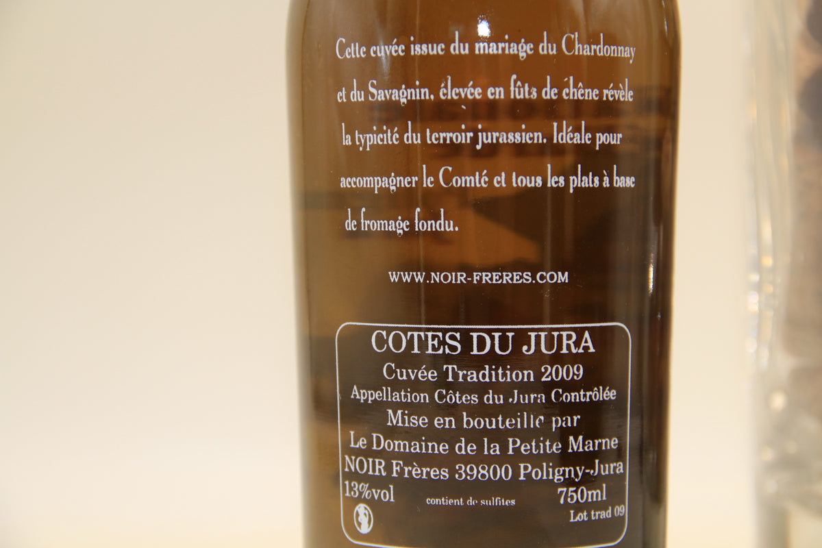 - Cote de Jura "Cuvée Tradition" ** 2009 ** Domaine de la Petite  Marne (Copie) - Eric-Dixvins